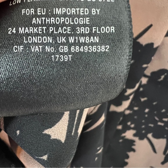 Anthropologie Paper Crown Floral Blouse - Picture 6 of 6